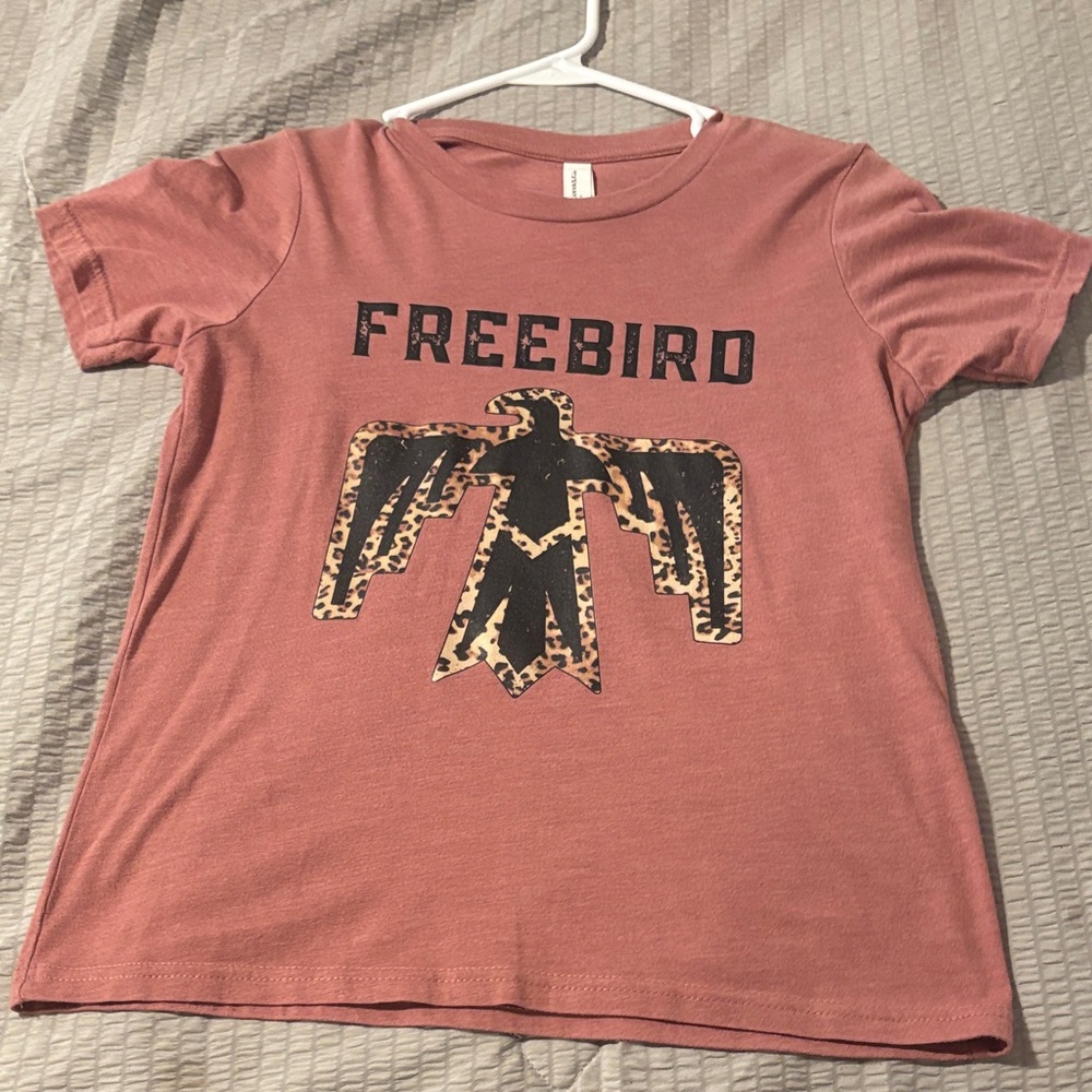 Bella Canvas Kids Heather CVC T-Shirt in Pink